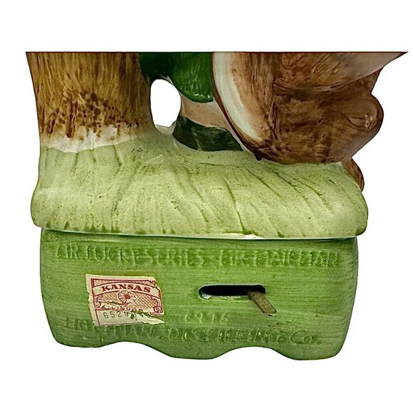 Mr. Lucky Hoffman Distilling Co Mr. Mailman Musical Decanter 1976 Rare Irish - Picture 5 of 8